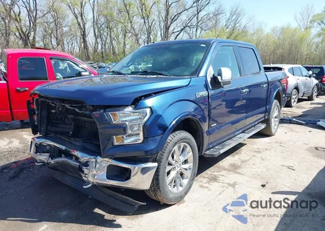 2017 Ford F-150 Lariat from USA, damaged, VIN 1FTEW1EG5HKE16657